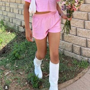 Better Be Pink Athletic Shorts with Relaxed Fit